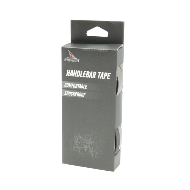 Обмотка руля чорна INSPEED з заглушками фото westvelo.com