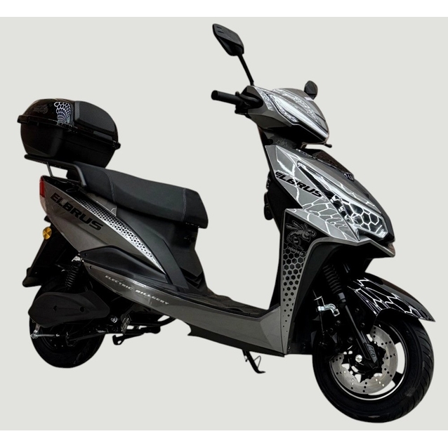 Електроскутер Corso «GTS-RR» LB-408024, двигун 2000W, акумулятор 72V 30Ah літій-залізо-фосфатний, графітовий, колеса 10" фото westvelo.com