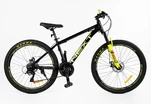 Велосипед 26 AL Corso «NEXT» NX-26167 алюміній 15", (к-т SHIMANO) чорно-жовтий фото westvelo.com