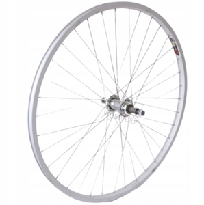 Колесо 28-29 зад, обід AL 1-ний сірий, втулка ST. на віночках