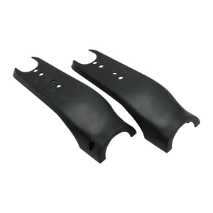 Захист вилки, пластмасовий, чорний, (під 4 болта), для електросамоката