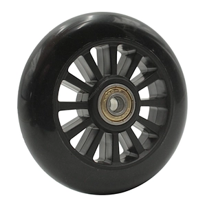 Колесо самоката дитячого пластик Ø100мм, чорний