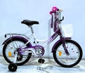 Дитячий велосипед 16 ST Corso «MAXIS» MX-65213 біло-фіолетовий фото westvelo.com