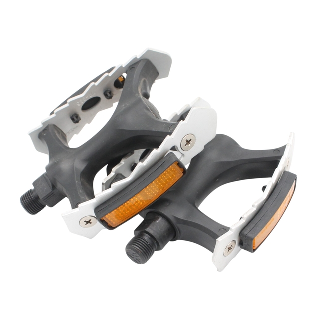 Педалі алюміній-пластик VP VP-935A, чорно-нікельні фото westvelo.com