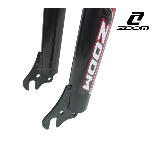 Вилка 20 аморт. різьб. ZOOM V-brake шток L-200mm р.з L-70mm фото westvelo.com