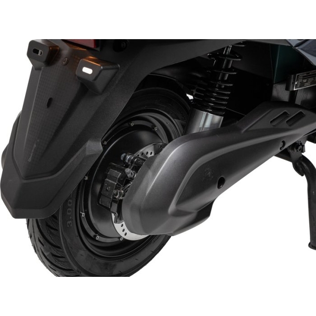 Електроскутер Corso «ATMOS» TS-731147, двигун 2000W, акумулятор 72V/35Ah графеновий, сірий, колеса 10" + 1 ящик. акум фото westvelo.com