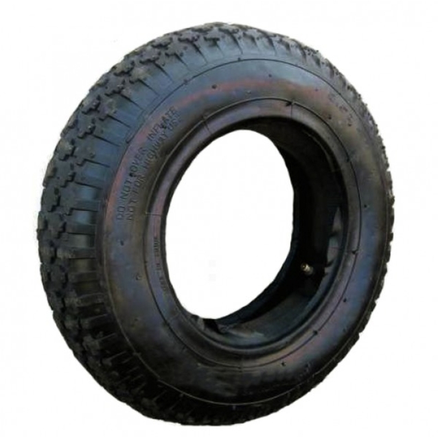 Покришка "8" 3.50-8 (4PR) + камера ТИП 1 (прямий ніпель) фото westvelo.com