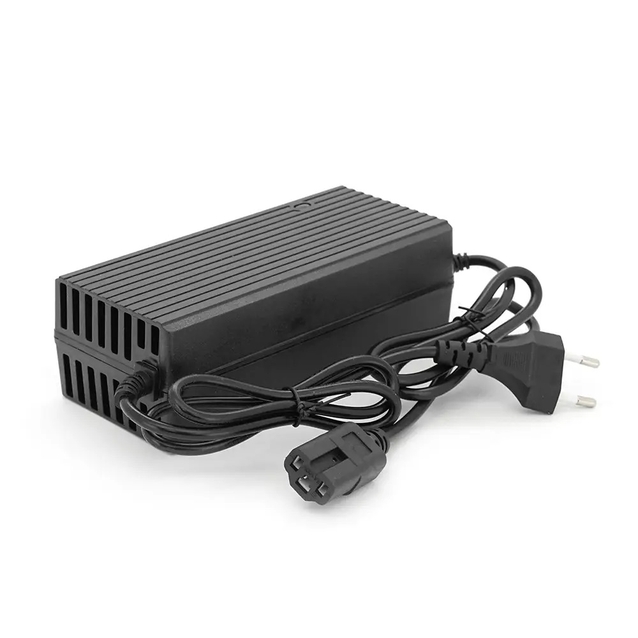 Зарядний пристрій (48V (54,6V) 3A ), для Li-ion акумуляторів штекер Triangle plug фото westvelo.com