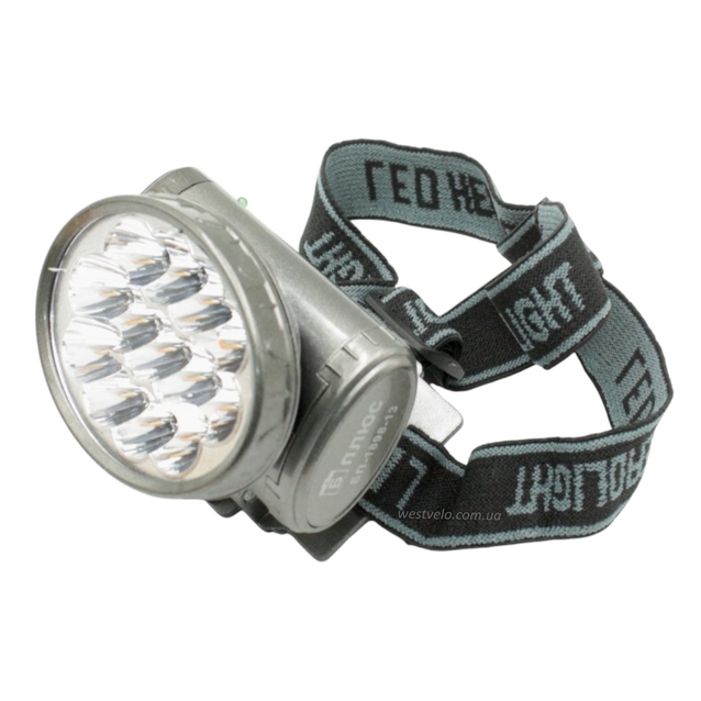 Ліхтар налобний, зарядку, БП-1898 фото westvelo.com