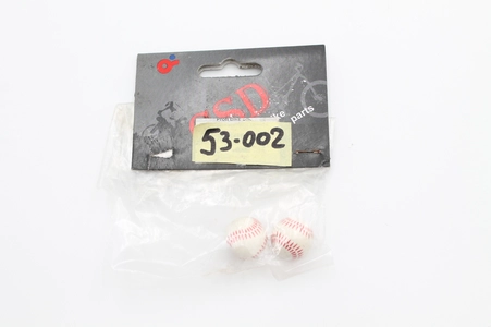 Ковпачок камери (м'яч для гольфа) CSD (2шт) біло-червоний (Тайвань)