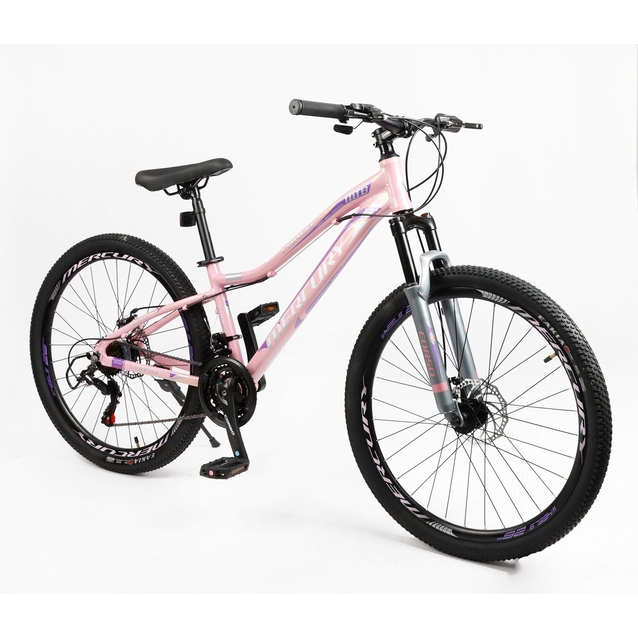 Велосипед 26 AL Corso «MERCURY» MR-26622 алюміній 13", (к-т SHIMANO) світло-рожевий фото westvelo.com