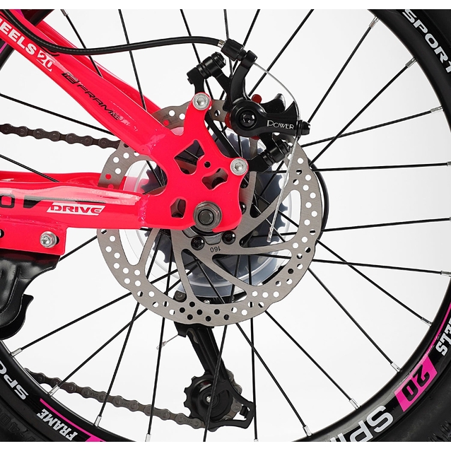 Велосипед 20 ST Corso «SPIRIT» ST-20701 сталь 12", (к-т SHIMANO) рожевий фото westvelo.com
