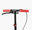 Самокат дитячий 2-х колісний, PU Best Scooter «RIO» R-80960 червоний, Ø145mm, передній амортизатор, AL гальмо фото westvelo.com