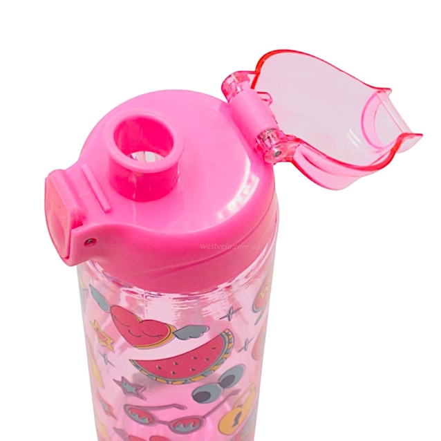 Фляга 700 ml "2cute 4you' пластмасова, рожева фото westvelo.com