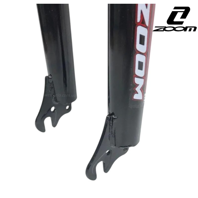 Вилка 24 аморт. різьб. ZOOM V-brake шток L-200mm р.з L-65mm фото westvelo.com