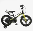 Дитячий велосипед 16 MG Corso «STREAM» SM-75410, магнієва рама, чорно-жовтий фото westvelo.com