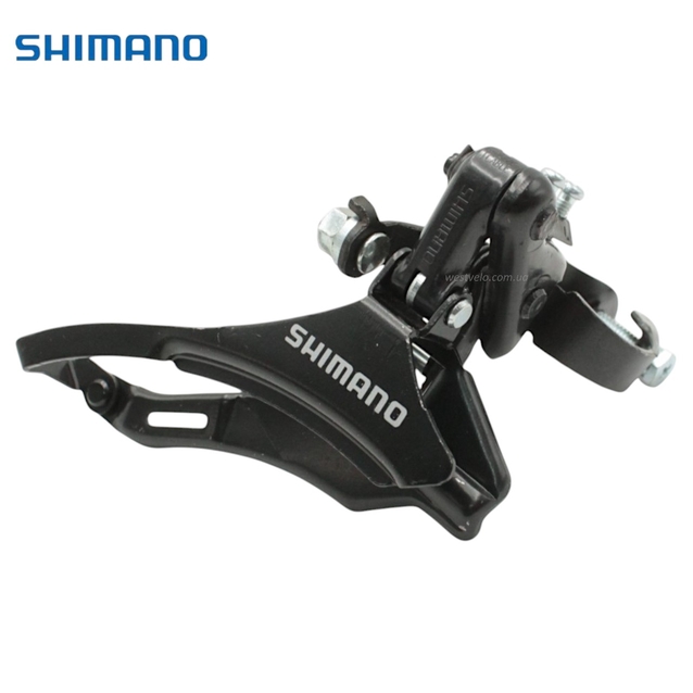 Перекидка передня тяга верх (Ø31.8мм) Shimano репліка фото westvelo.com