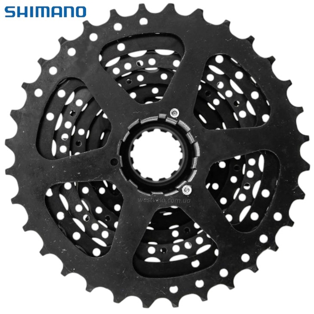 Касета 8 швидкостей SHIMANO HG-31 Acera чорна (11-32T) фото westvelo.com
