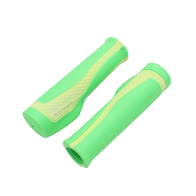 Гріпси ергономічні №G-217 "DACHAN", гумові зелені фото westvelo.com