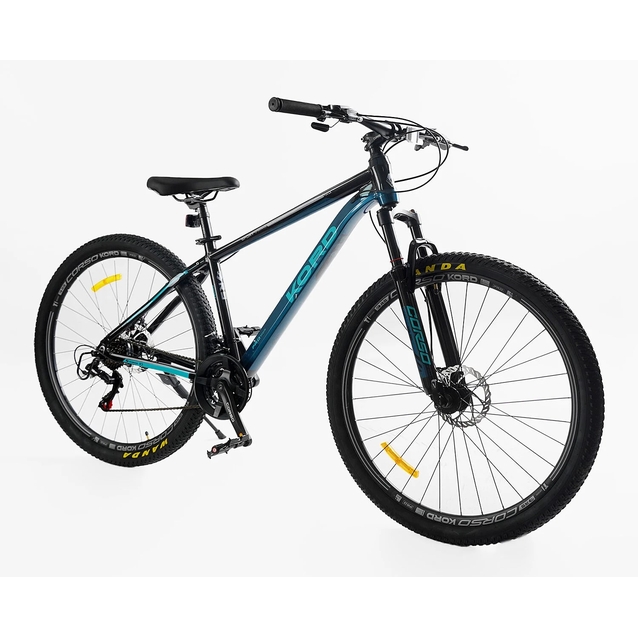 Велосипед 29 AL Corso «KORD» KR-11278 алюміній 17", (к-т SHIMANO) чорно-синій