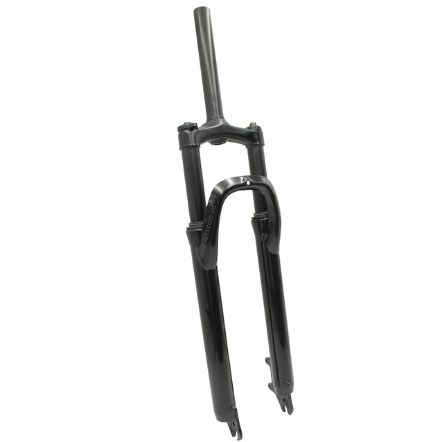 Вилка 29 аморт. безрізьб. Weiyi (833) Ø28.6mm, локаут, disk. шток L-180mm чорна фото westvelo.com