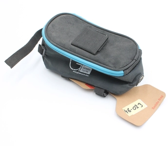 Сумка на раму,Green Cycle (Smart 5201), односекційна, чорний (блакитний замок)