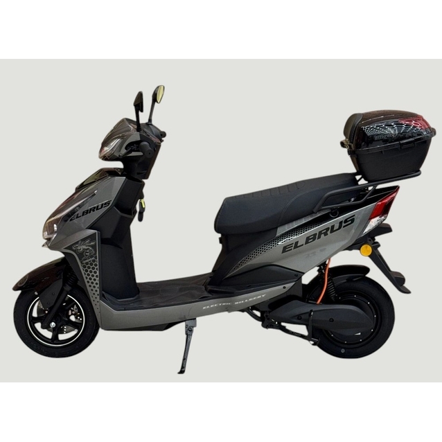 Електроскутер Corso «GTS-RR» LB-408024, двигун 2000W, акумулятор 72V 30Ah літій-залізо-фосфатний, графітовий, колеса 10" фото westvelo.com