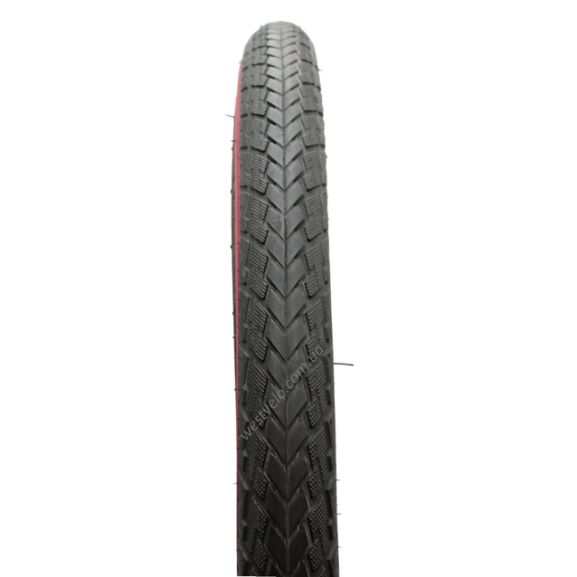 Покришка 26-1.75 DELI TIRE Індонезія (225) лиса, червона смуга фото westvelo.com