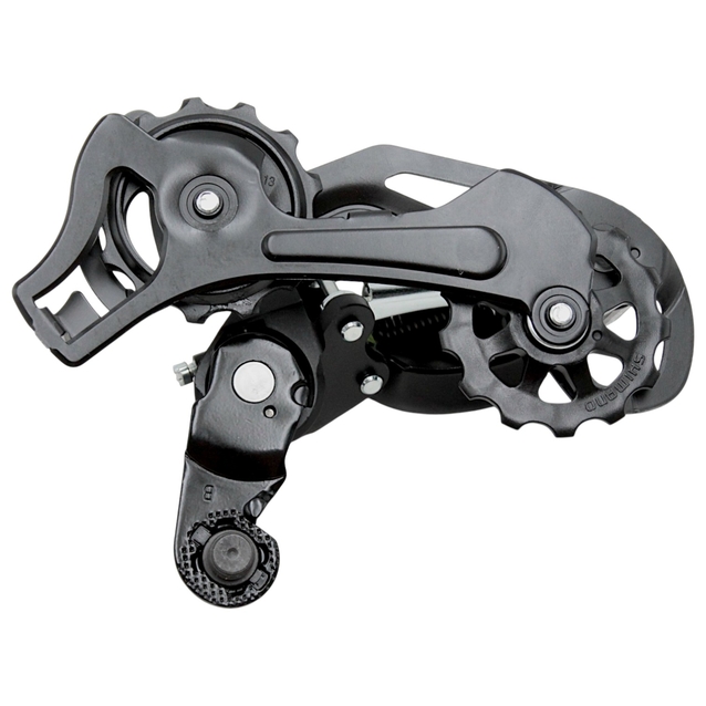 Перекидка задня на болт Shimano Tourney TX (RD-TX800) 7/8S, чорна фото westvelo.com