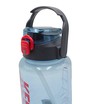 Фляга 1600 ml харч.пластик, KEEPTO EXERCISE, (для тренувань) з трубкою, синя фото westvelo.com