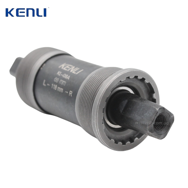 Картридж 118х68мм. KENLI квадратний вал фото westvelo.com
