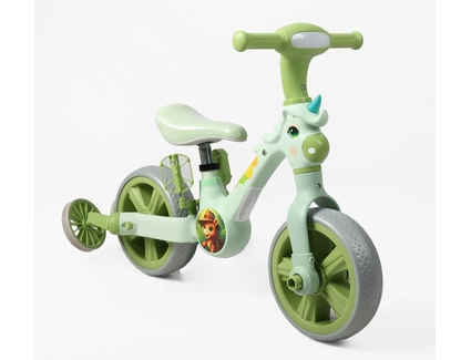 Велобіг-трансформер, 2-кол, 10 Best Trike JM-0711-6 салатовий, музика та підсвічування