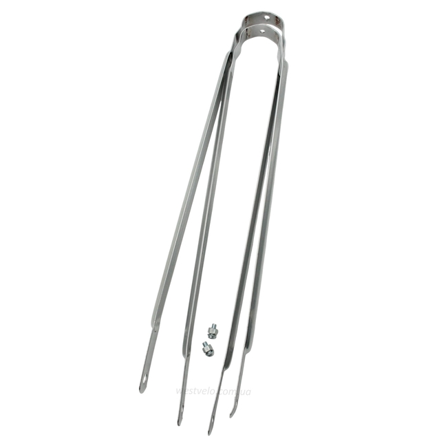 Крила 28 сталеві чорні з полосками "Sovereigh" фото westvelo.com