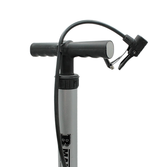 Насос авто сталевий B MAN pump №5945 сірий, 2-ний наконечник (AV/FV) фото westvelo.com