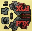 Наклейки на вилку. FOX FACTORY "прінт 18" фото westvelo.com