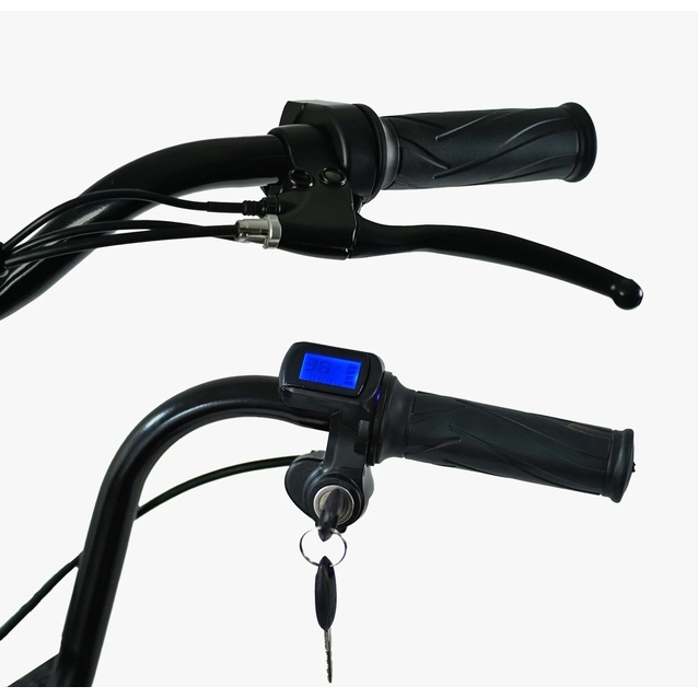 Електровелосипед 26 ST Corso «VOLT BIKE» ТВ-26033 сталь, дв 350W, акум 36V10Ah, чорний, без кошика фото westvelo.com