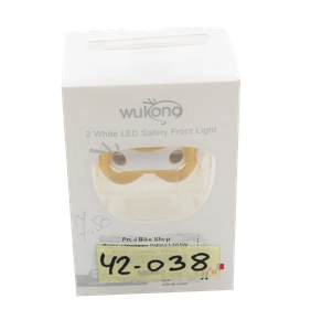 Мигалка на батарейках INFINI I-203W жовтий "Wukong" 2 діода, 2 режима