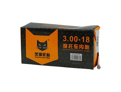 Камера "18" 3.00-18 BLACK CAT (TR-4)