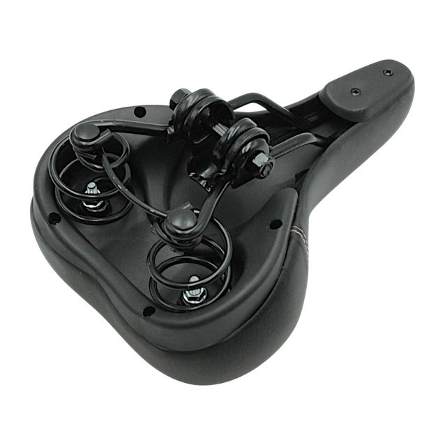 Сідло мтв №36 MADER-MEIDE на пружинах чорне фото westvelo.com