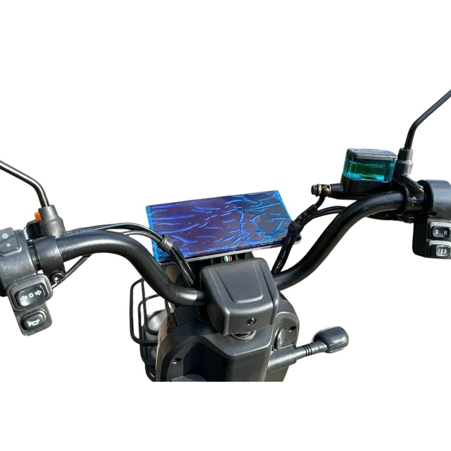 Трицикл Corso «PROTEX» PRX-702588, двигун 1200W, акумулятор 72V 23Ah графеновий, графітовий + 1 ящик. акум, колеса 10" фото westvelo.com