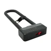 Замок на ключ скоба, сталева, TONYON TY339D 100x290 (50х230)мм, товщина скоби 13мм, чорно-сірий фото westvelo.com