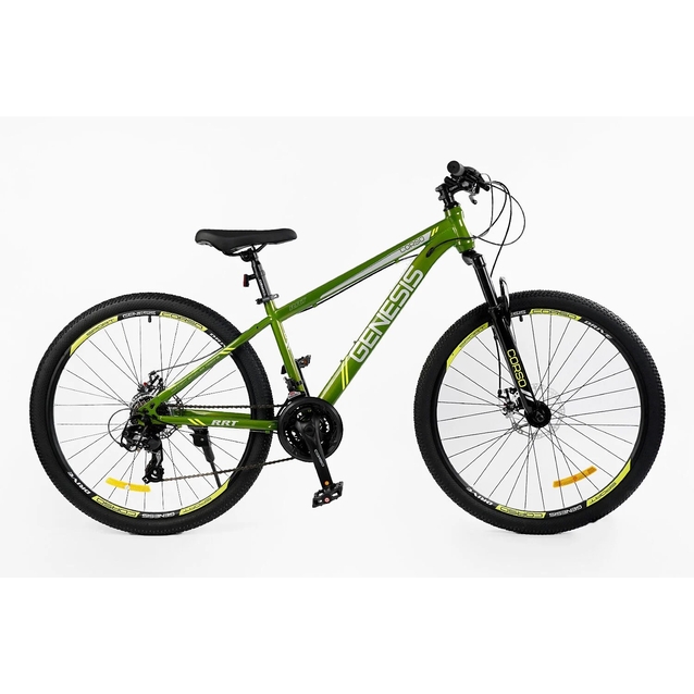 Велосипед 27.5 ST Corso «GENESIS» GS-27105 сталь 15", (к-т Saiguan) зелений фото westvelo.com