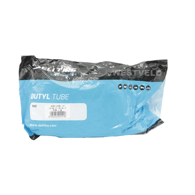 Камера "17" 4.00/4.50-17 (110/90-17 120/90-17) DELI TIRE Індонезія (TR-4) фото westvelo.com
