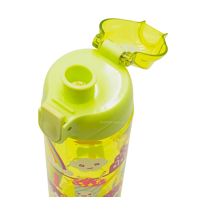 Фляга 700 ml " ice Cream" пластмасова, зелена фото westvelo.com