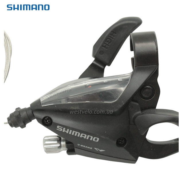 Моноблок Shimano EF 500. 3 швидкостей