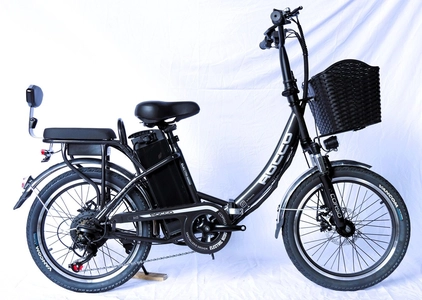 Електровелосипед 20 ST Corso «ROCCO» RC-20060 сталь складний, двигун 500W, акумулятор 48V20Ah літієвий, сірий