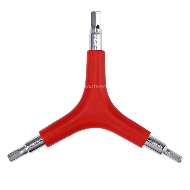 Ключ мерседес 6-гранник трьохсторонній фото westvelo.com