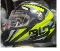 Мото шолом, закритий (M 57-58) BLD "RACING" чорно-жовтий, глянцевий (830) фото westvelo.com