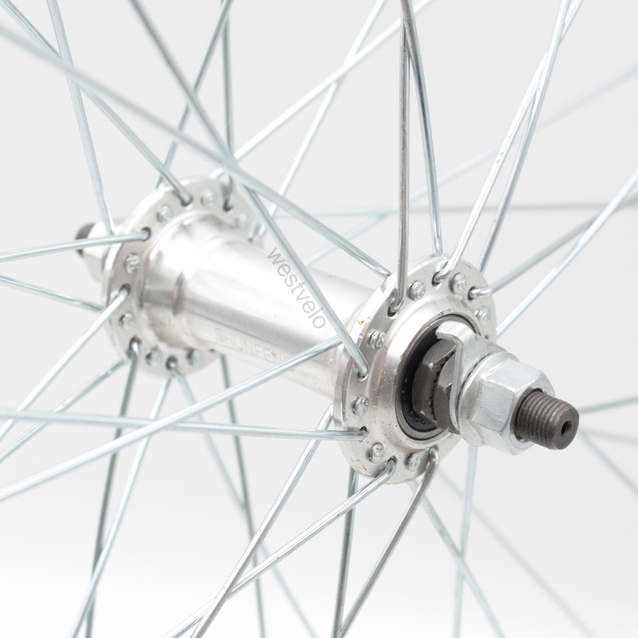 Колесо 28-29 перед, обід AL 1-ний сірий, втулка AL. на промах фото westvelo.com