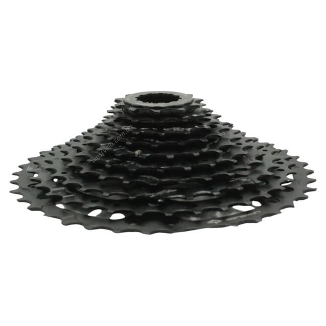 Касета. 10 швидкостей SHIMANO CUES (LINKGLIDE) CS-LG300-10 чорна (11-39T) фото westvelo.com